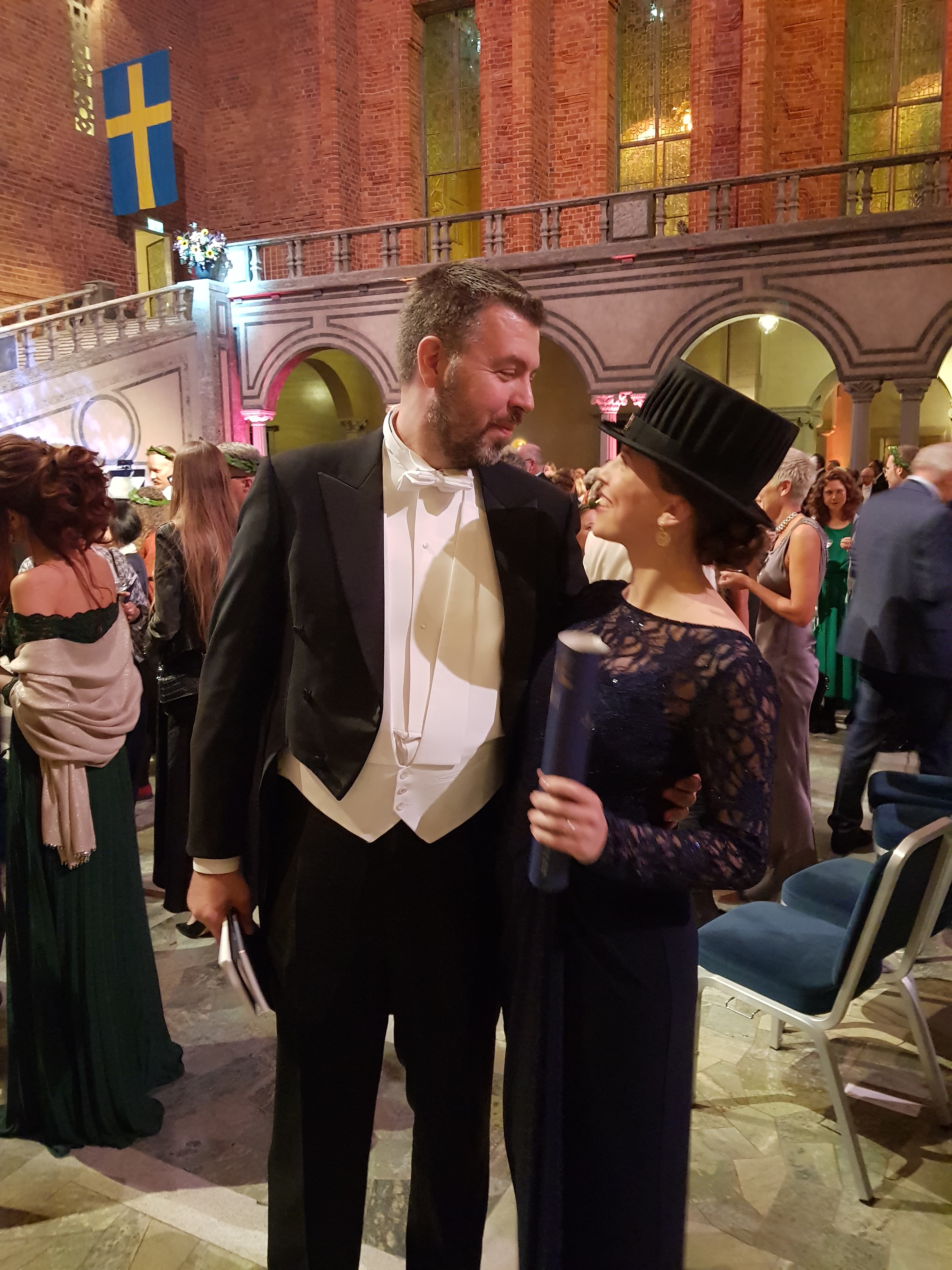 Chefsjuristen Oskar Andrews (DNB) och jur dr Antonia Krzymowska