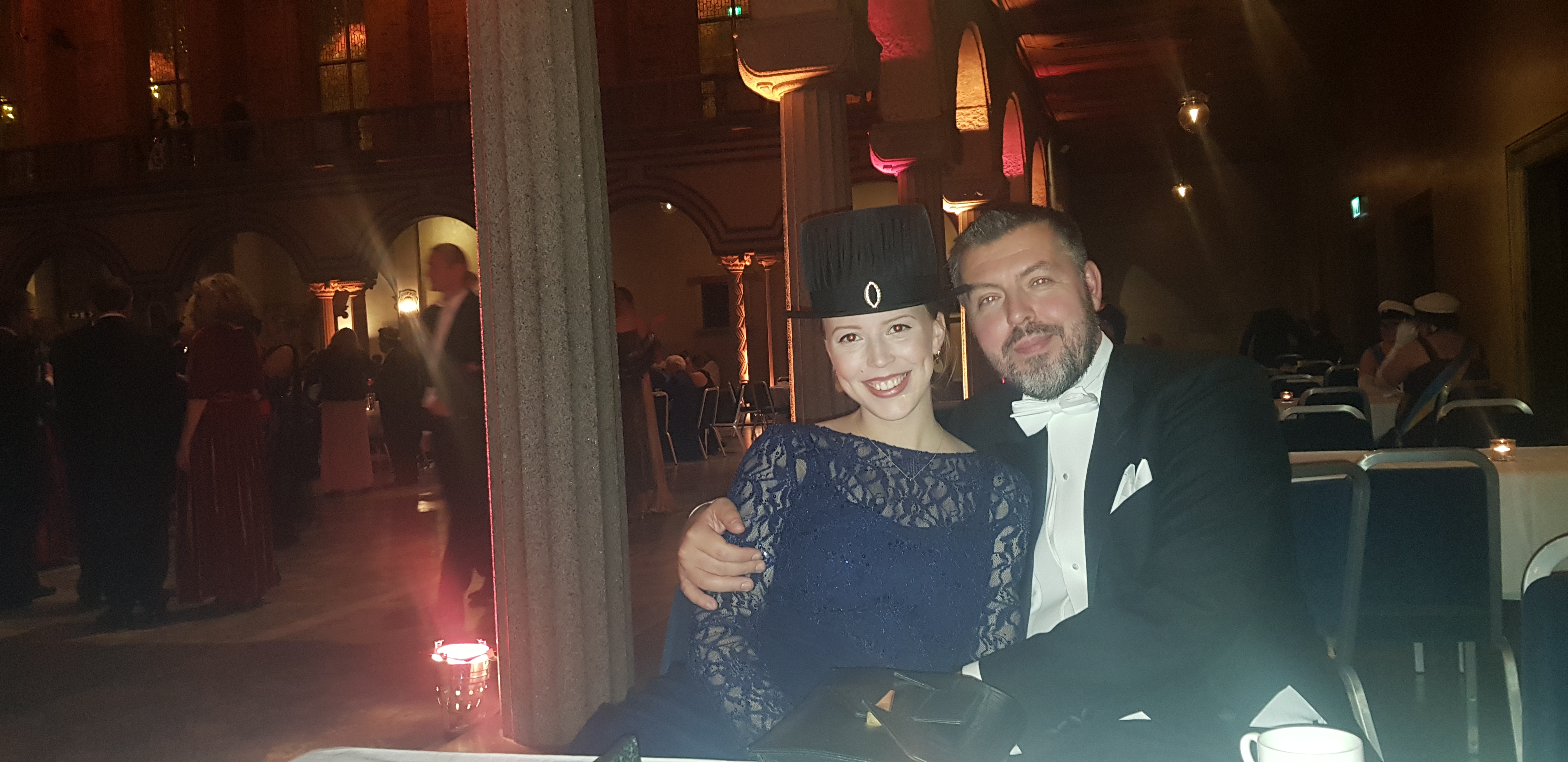 Jur dr Antonia Krzymowska och chefsjuristen Oskar Andrews (DNB)