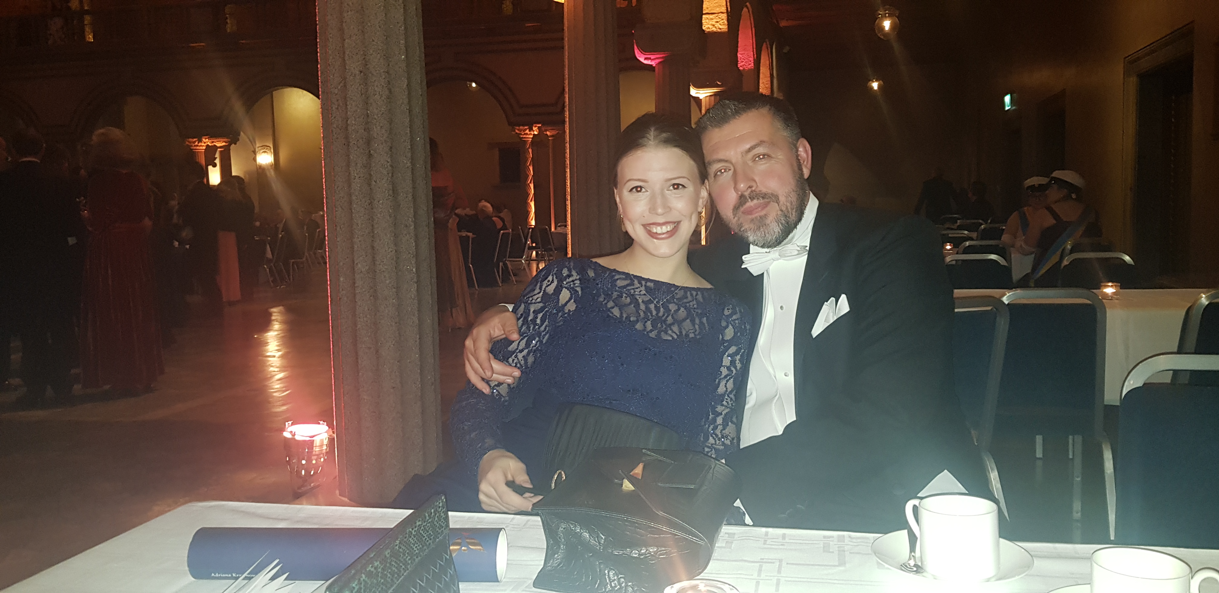 Jur dr Antonia Krzymowska och chefsjuristen Oskar Andrews (DNB)