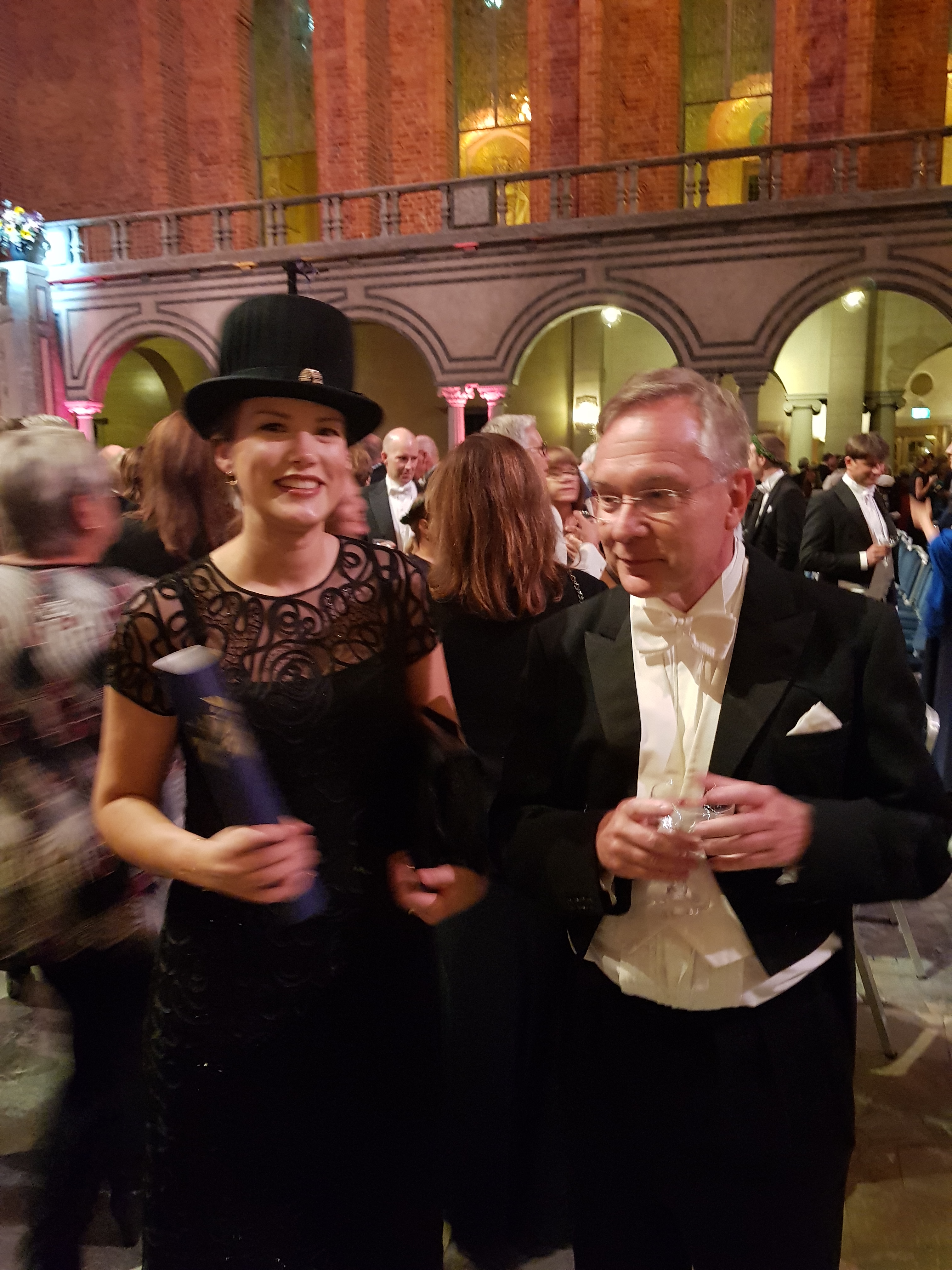 Jur dr Adriana Krzymowska och professor Peter Melz