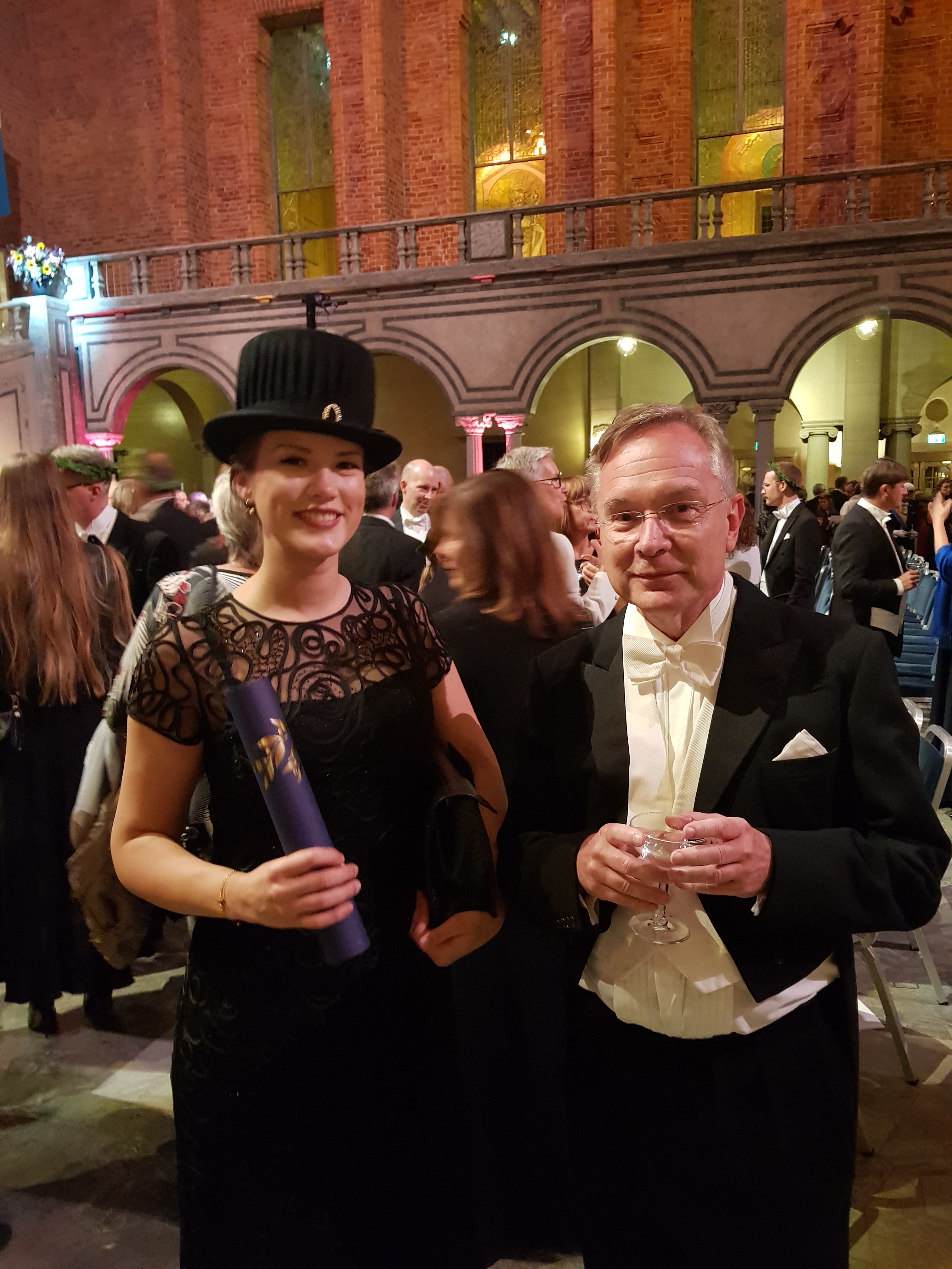 Jur dr Adriana Krzymowska och professor Peter Melz