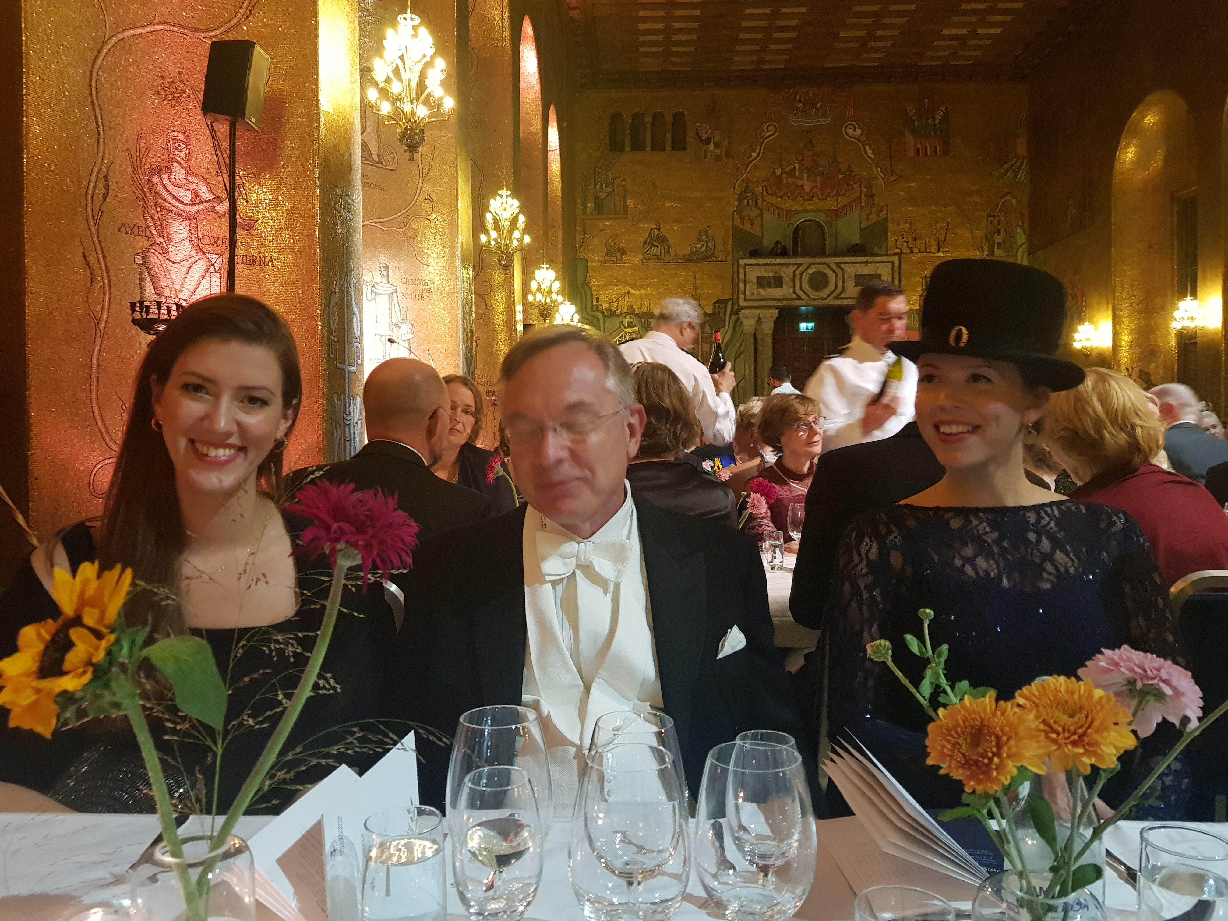 Jur kand Amelia Krzymowska professor Peter Melz och Jur dr Antonia Krzymowska