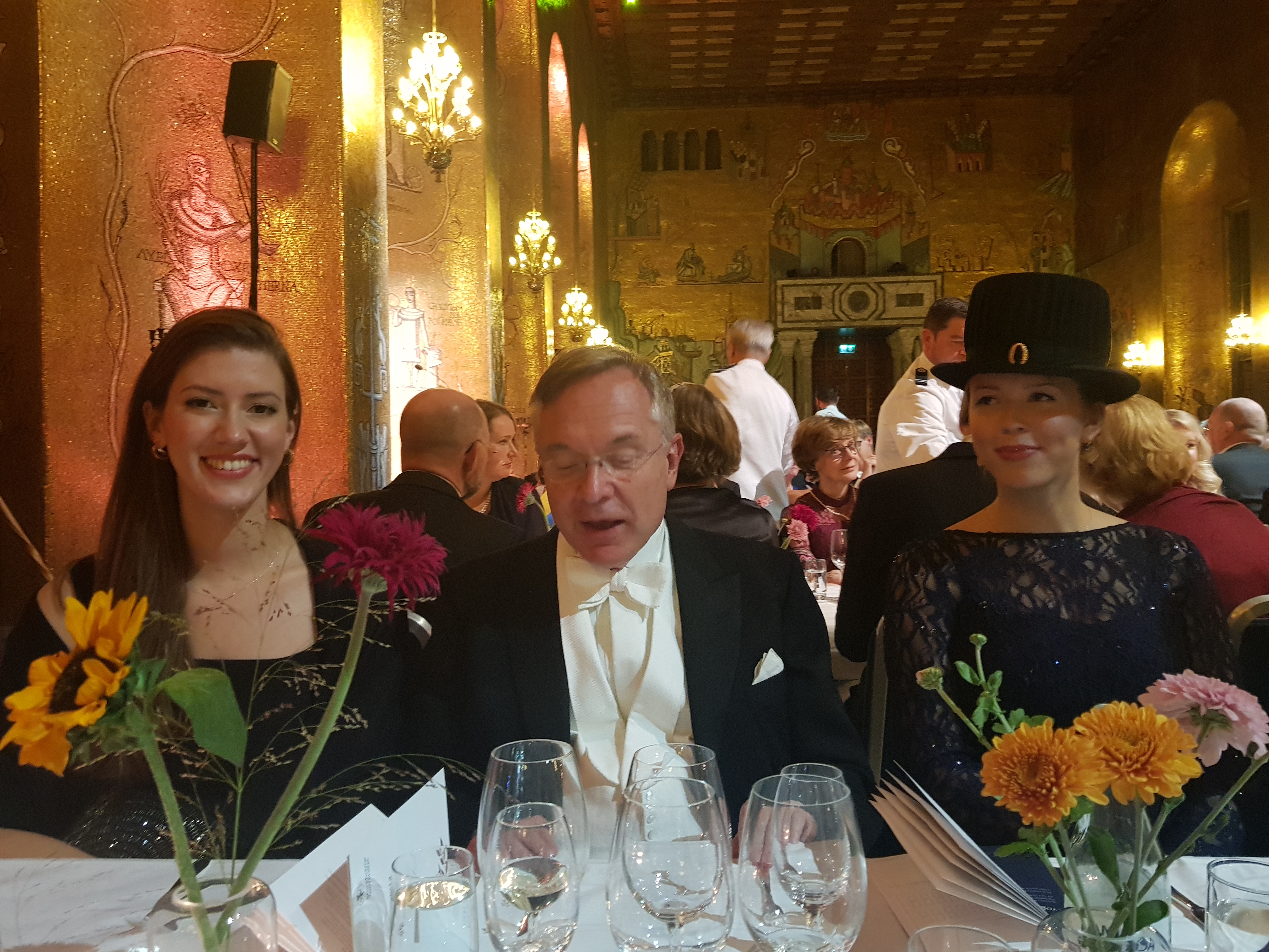 Jur kand Amelia Krzymowska professor Peter Melz och Jur dr Antonia Krzymowska