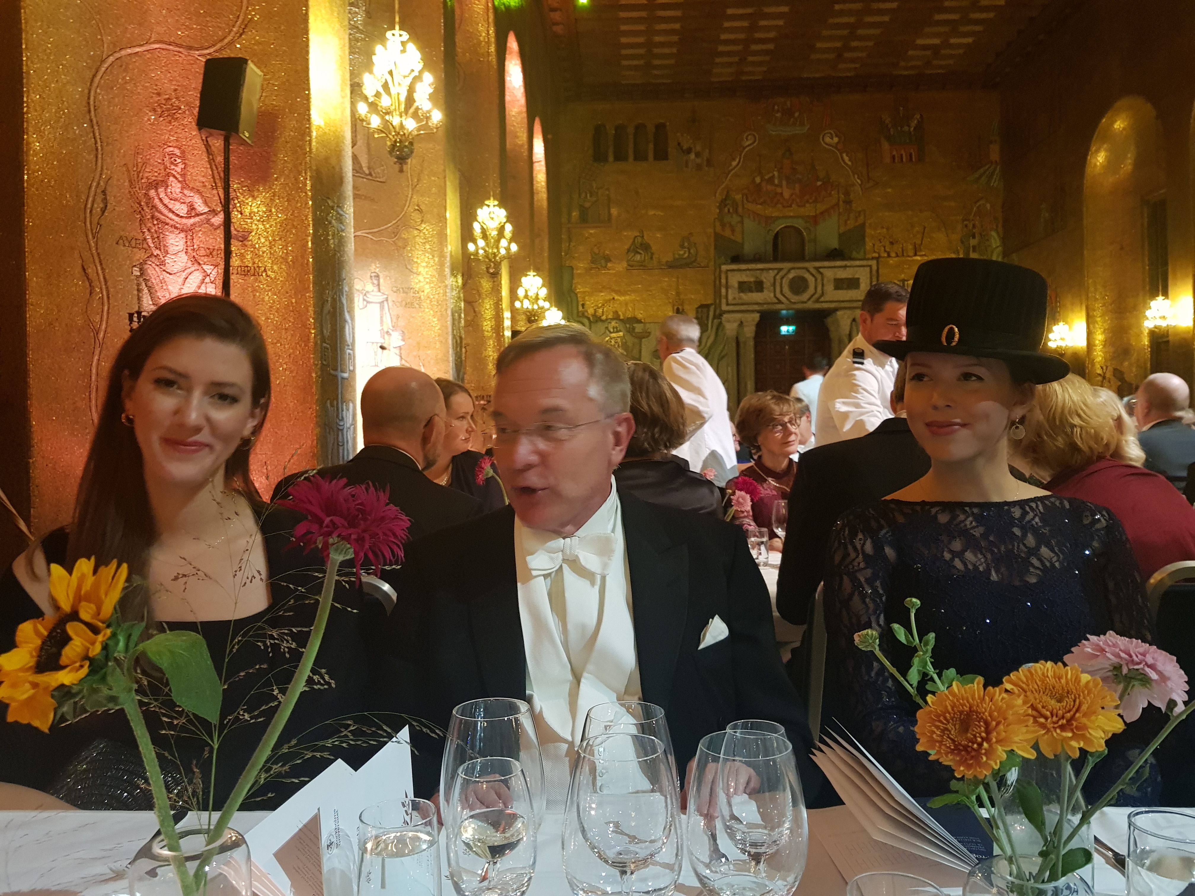 Jur kand Amelia Krzymowska professor Peter Melz och Jur dr Antonia Krzymowska