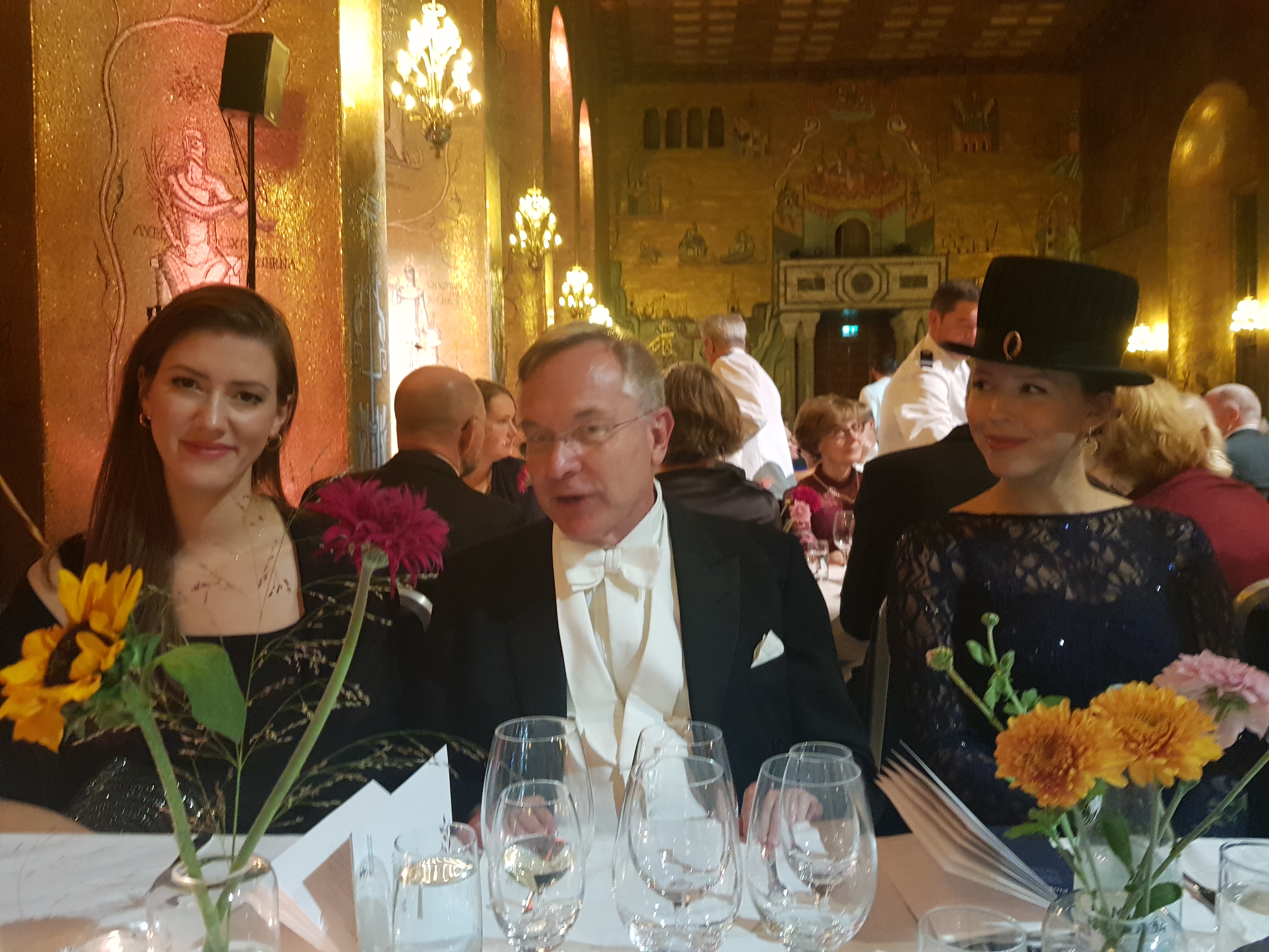Jur kand Amelia Krzymowska professor Peter Melz och Jur dr Antonia Krzymowska